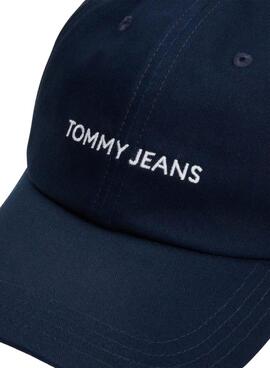 Boné Tommy Jeans Linear Logo Marinho