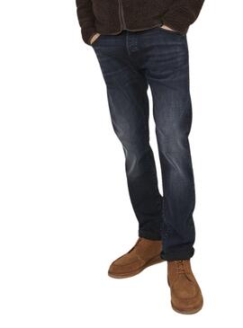 Calça jeans Jack and Jones Fox Marino para homem.