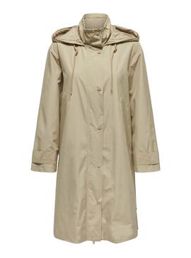 Parka Only Augusta Casaco Bege para Mulher