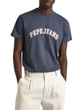 Camiseta Pepe Jeans Clement Cinza para Homem