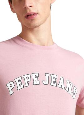 Camisa Pepe Jeans Clemente Rosa para Homem