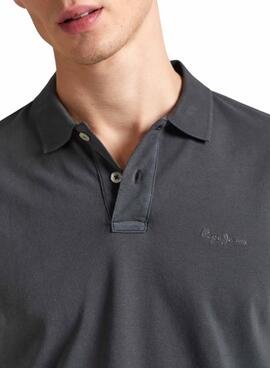Polo Pepe Jeans New Oliver Cinza para Homem