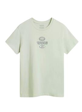 Camisa Vans Depth Connection Verde para Mulher.