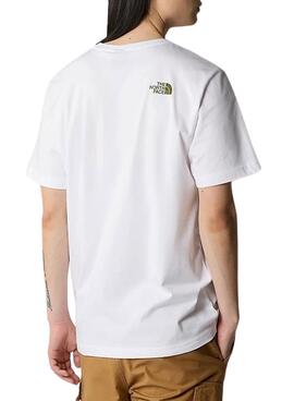 Camiseta The North Face Rust 2 Branca Para Homem