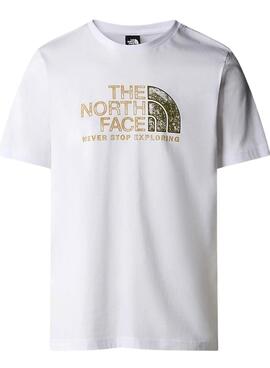 Camiseta The North Face Rust 2 Branca Para Homem