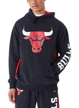 Moletom New Era Chicago Bulls NBA Preto Masculino