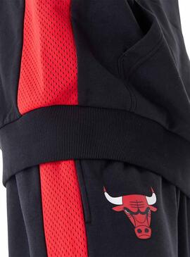 Moletom New Era Chicago Bulls NBA Preto Masculino