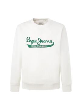 Moletom Pepe Jeans Roi Branco para Homem