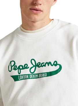 Moletom Pepe Jeans Roi Branco para Homem