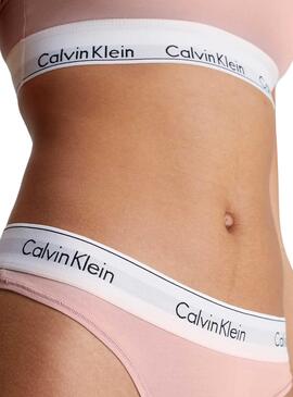 Tanga Calvin Klein Dued Rosa para Mulher