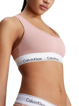 Sutiã Calvin Klein Dued Rosa para Mulher