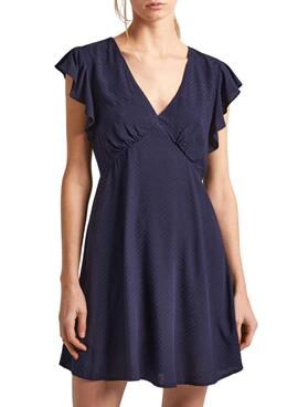 Vestido Pepe Jeans Camila Azul Marinho para Mulher