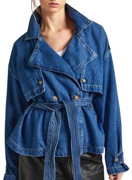 Trench Pepe Jeans Dune Denim para Mulher