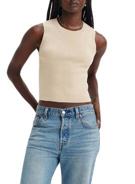 Top Levis Ocean Beige para Mulher