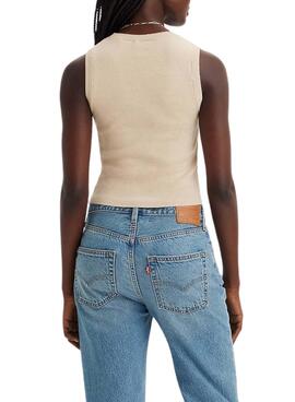 Top Levis Ocean Beige para Mulher