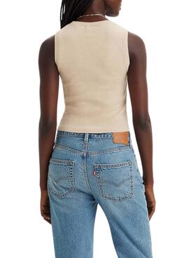 Top Levis Ocean Beige para Mulher