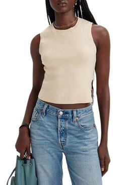 Top Levis Ocean Beige para Mulher