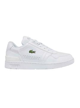 Sapatilhas Lacoste T-Clip Pele Branco para Homem