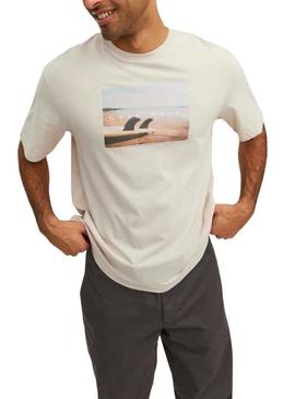 T-Shirt Jack & Jones Copenhagen Moonbeam Homem