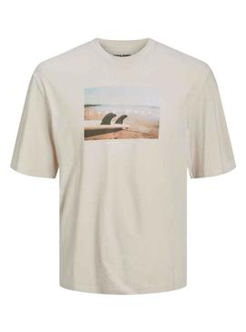 T-Shirt Jack & Jones Copenhagen Moonbeam Homem