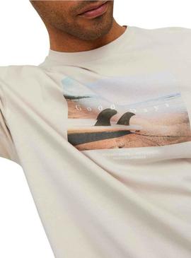 T-Shirt Jack & Jones Copenhagen Moonbeam Homem