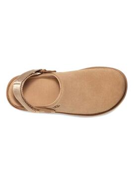 Tamancos UGG Goldenstar Bege para Mulher.