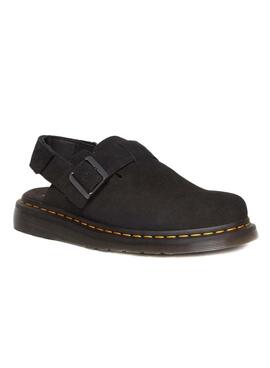 Tamancos Dr. Martens Jorge II preto para mulher.