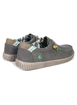 Sapatos Walkin Pitas Rustic Cinza para Homem