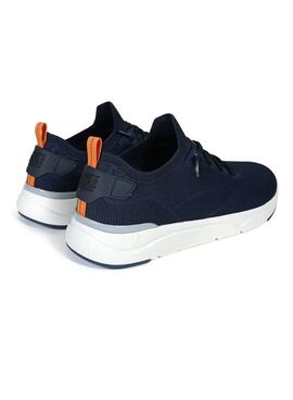 Sapatos Walkin Pitas Cue Marino para Homem.