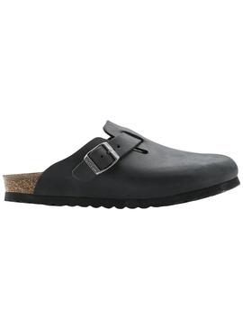 Tamancos Birkenstock Boston Preto para Mulher