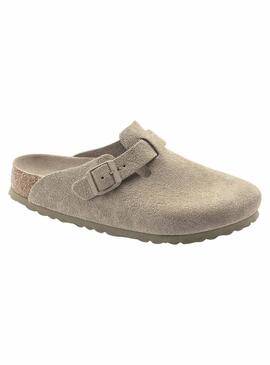 Tamancos Birkenstock Boston Verde para Mulheres e Homens