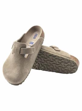 Tamancos Birkenstock Boston Verde para Mulheres e Homens