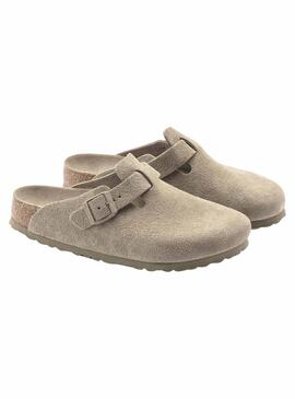 Tamancos Birkenstock Boston Verde para Mulheres e Homens