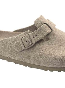 Tamancos Birkenstock Boston Verde para Mulheres e Homens