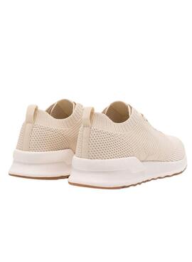 Sapatos Ecoalf Knit Bege para Mulher.