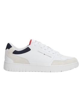 Sapatos Tommy Hilfiger Basket Branco Masculino