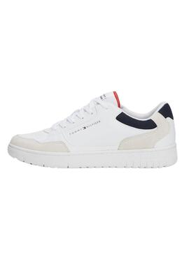 Sapatos Tommy Hilfiger Basket Branco Masculino