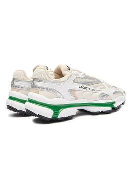 Sapatilhas Lacoste L003 2K24 Branco Verde Mulher