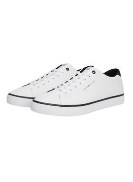 Sapatos Tommy Hilfiger Vulc Core Branco Masculino