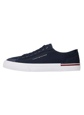 Sapatos Tommy Hilfiger Vulc Marino para Homem.