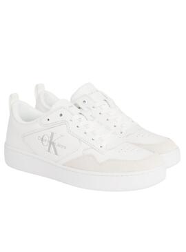 Sapatilhas Calvin Klein Basket Branco Homem