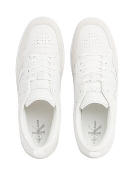 Sapatilhas Calvin Klein Basket Branco Homem