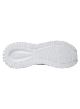 Sapatilhas Calvin Klein Low Lace Branco para Mulher.