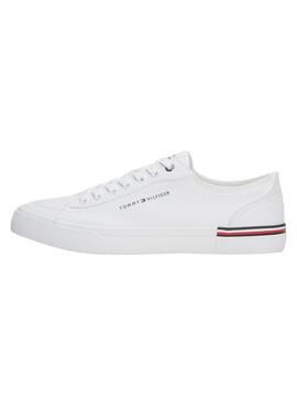 Sapatos Tommy Hilfiger Vulc Branco para Homem