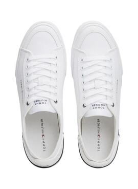 Sapatos Tommy Hilfiger Vulc Branco para Homem