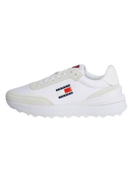 Sapatos Tommy Jeans Tech Runner Branco Mulher