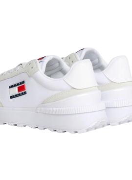 Sapatos Tommy Jeans Tech Runner Branco Mulher