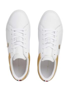 Sandálias Tommy Hilfiger Plataforma Branco para Mulher.