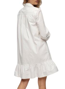 Vestido Superdry Lace Mix Branco Para Mulher