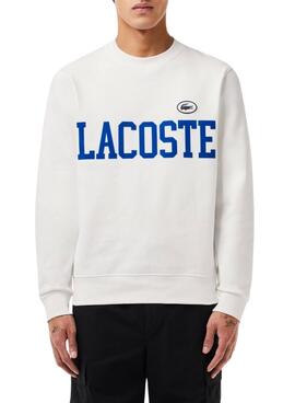 Moletom Lacoste Iconics Branco Para Homens